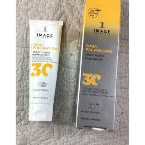 Image Skincare Daily Prevention Sheer Matte Moisturizer SPF 30*Sunscreen*1oz*NWB